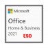 오피스2021 홈앤비지니스 PC/Mac ESD 계정등록 영구버전 Office2021 Home and Business 기업용 ESD 계정제공