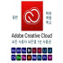 Adob​​e Creative Cloud 정품 1년구독 Adobe CC일반 학생 교육기관 개인회사 20여가지 모든앱 사용권