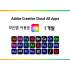 Adob​​e Creative Cloud 정품 구독 Adobe CC 20여가지 모든앱 사용권